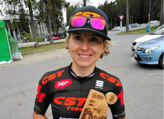 Podium Ziółkowskiej w maratonie UCI w Czechach