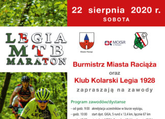 Raciąż przywita uczestników Legia MTB Marathon