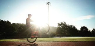 31 km w godzinę…na jednym kole