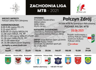 Puchar Polski w Maratonie MTB już 20 czerwca w Połczynie-Zdroju!