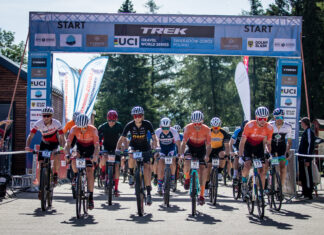Gravelova sobota w Górach Izerskich. Christian Kreuchler i Maja Włoszczowska wygrywają Gran Fondo