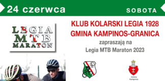 Ściganie MTB w Kampinosie