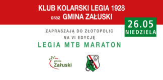 Legia MTB Maraton zaprasza 26 maja do Złotopolic!